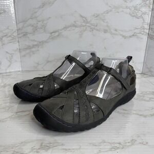 JBU by Jambu Shoes Womens Size 10 Gray Cynthia Vegan Memory Foam Mary Jane